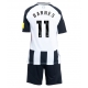 Newcastle United Harvey Barnes #11 Replike Domaci Dres za djecu 2024-25 Kratak Rukav (+ Kratke hlače)